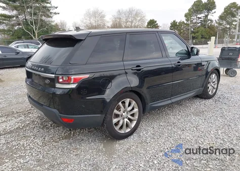 2016 Land Rover Range Rover Sport 3.0L V6 Supercharged Hse z USA, uszkodzony, nr VIN SALWR2PFXGA117040